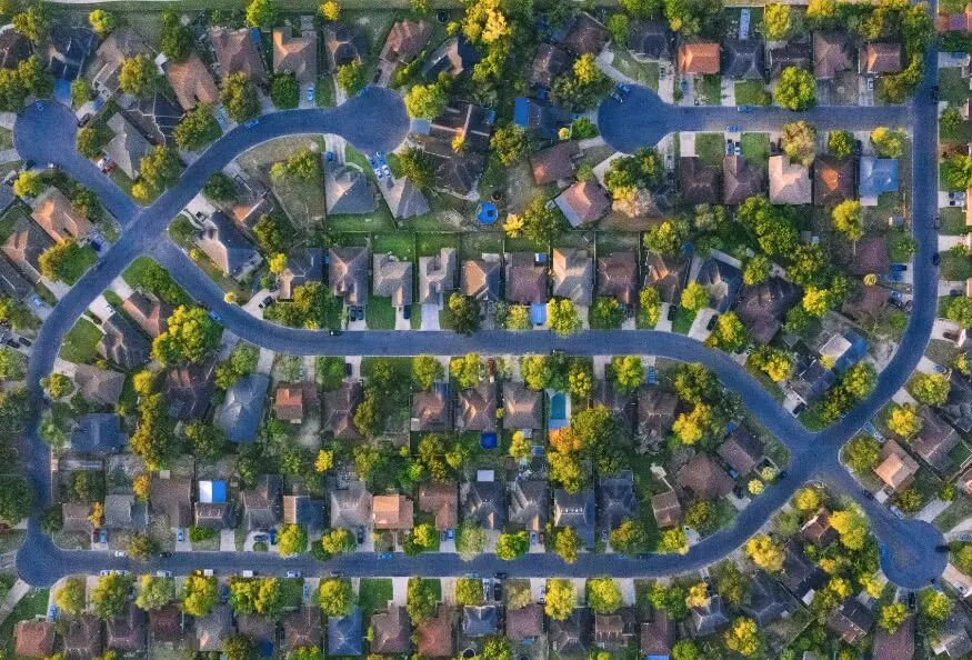 Private Utility Locating is crucial for any commercial development project like this neighborhood